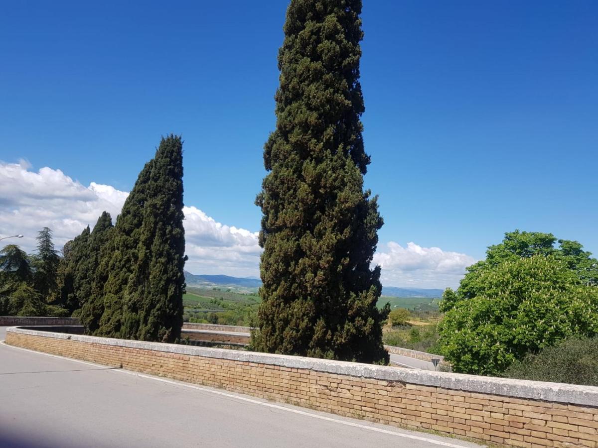 Ferienwohnung Dimora In San Quirico dʼOrcia Exterior foto