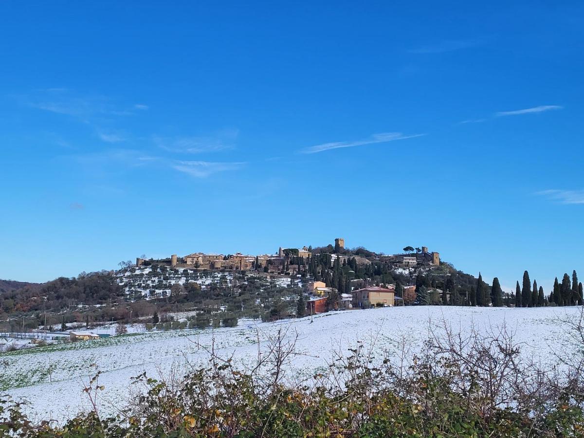 Ferienwohnung Dimora In San Quirico dʼOrcia Exterior foto